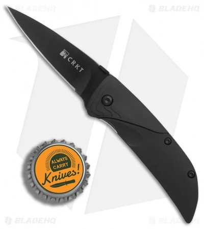 CRKT Koji Hara Ichi Spring Assisted Knife Black (2.5" Black) 1070K - Image 4