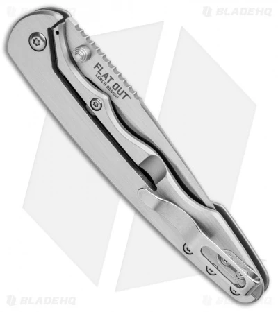 CRKT Lerch Flat Out OutBurst Assisted Knife Stainless Steel (3.57" Satin) 7016 - Image 3