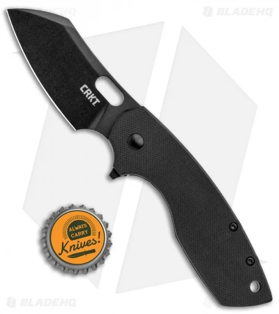 CRKT Pilar Large Frame Lock Flipper Knife Black G-10 (2.62" Black D2) 5315GKD2 - Image 4