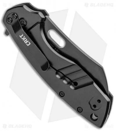 CRKT Pilar Large Frame Lock Flipper Knife Black G-10 (2.62" Black D2) 5315GKD2 - Image 3