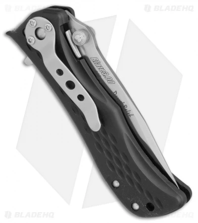 Camillus Blaze Spring Assisted Knife Black Zytel (3" Satin Serr) 925 - Image 4