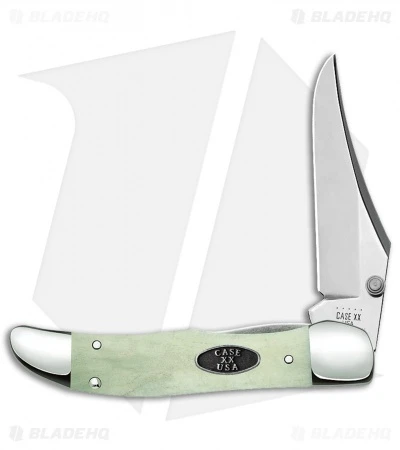 Case Kickstart Mid-Folding Hunter Assisted Knife Natural Bone (61265AC CV)