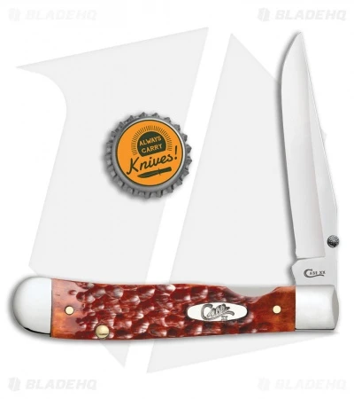 Case Kickstart TrapperLock Assisted Knife Chestnut Bone (6154AC CV) - Image 2