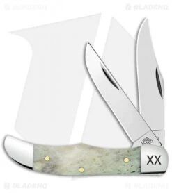 Case Pocket Hunter Knife 2.75" Smooth Giraffe Bone