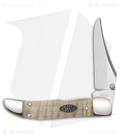 Case Kickstart Hunter Assisted Knife Natural Curly Maple (71265AC SS) 25946