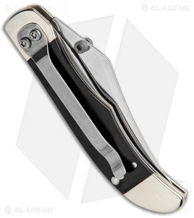 Case Kickstart Mid-Folding Hunter Assisted Knife Black Canvas (101265AC SS) - Image 3