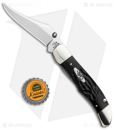 Case Kickstart Mid-Folding Hunter Assisted Knife Rough Black (61265AC SS) - Image 4