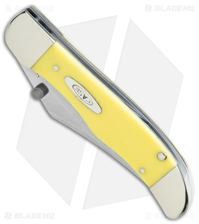 Case Kickstart Mid-Folding Hunter Assisted Knife Yellow (31265AC CV) 30117 - Image 2