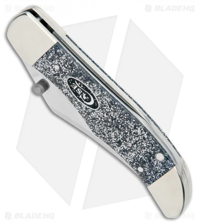 Case Kickstart SparXX Silver Stardust Kirinite Smooth Mid Folding Hunter A/O - Image 2