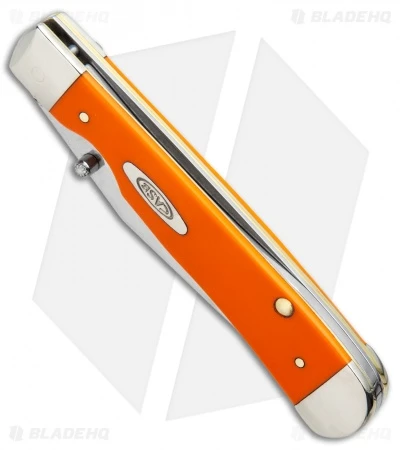 Case Kickstart TrapperLock Assisted Knife Synthetic Orange (4154AC SS) - Image 2