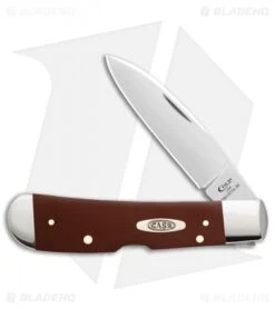 Case Knives Brown Synthetic Smooth Tribal Lock W/Clip (TB412010LC SS)