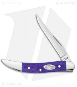 Case Knives Ultra Violet Bone Smooth Small Texas Toothpick (610096 SS)