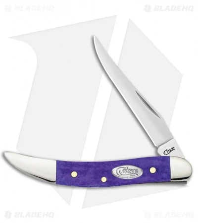 Case Knives Ultra Violet Bone Smooth Small Texas Toothpick (610096 SS)