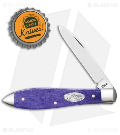 Case Knives Ultra Violet Bone Smooth Tear Drop (TB61028 SS) - Image 2