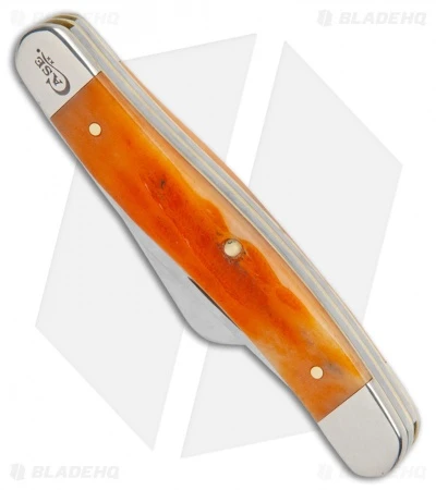 Case Med Stockman Knife 3.5" Deep Canyon Autumn Bone Jig (6318 SS) 10982 - Image 2