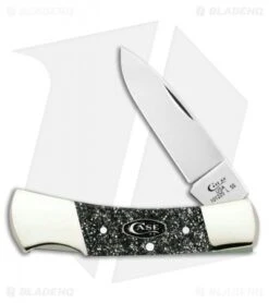 SparXX⢠Silver Stardust Kirinite® Smooth Lockback (101225L SS)