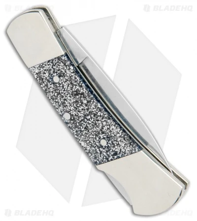 SparXX⢠Silver Stardust Kirinite® Smooth Lockback (101225L SS) - Image 3