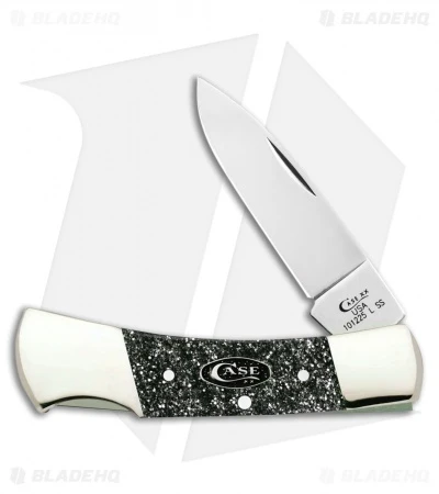 SparXX⢠Silver Stardust Kirinite® Smooth Lockback (101225L SS)