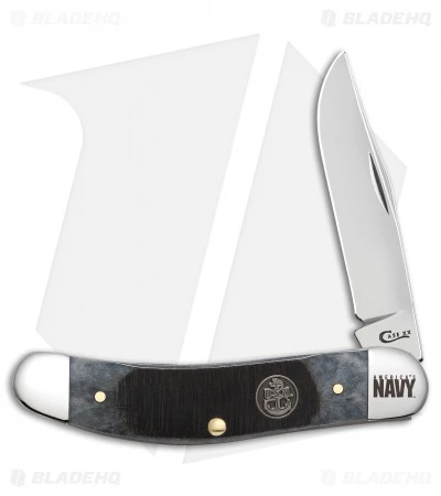 Case U.S. Navy Sowbelly Knife 3.875" Sawcut Gray Bone (TB6139 SS) 17717