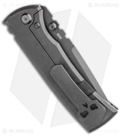 Chaves Redencion 229 Frame Lock Knife Black/Ti Carbon Fiber (3.63" Black SW) - Image 3