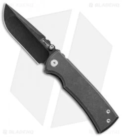Chaves Ultramar Redencion Street Drop Point Knife Full Ti (3.25" Black PVD)