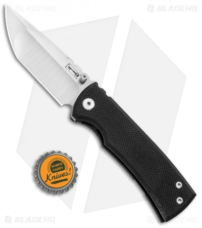 Chaves Ultramar Redencion Street Tanto Knife Black G-10/PVD Ti (3.25" Satin) - Image 4