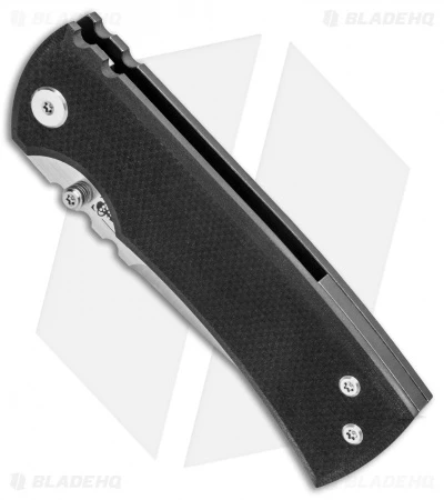 Chaves Ultramar Redencion Street Tanto Knife Black G-10/PVD Ti (3.25" Satin) - Image 2