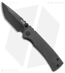 Chaves Ultramar Redencion Street Tanto Knife Carbon Fiber (3.25" Black)