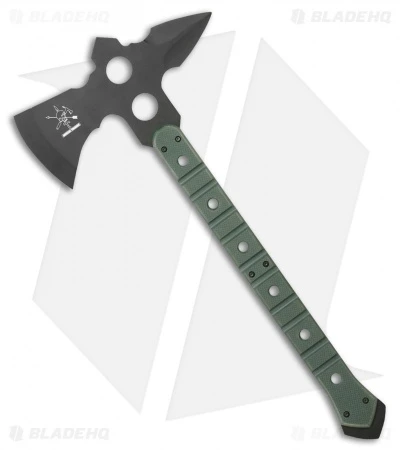 Fox Knives ATC Large Comanche 18" Tomahawk Green G-10 09FXAT01