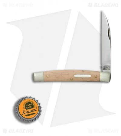 GEC #13 Tidioute Cutlery Whip Pocket Knife 3.6" Muslin Micarta 130117 - Image 5