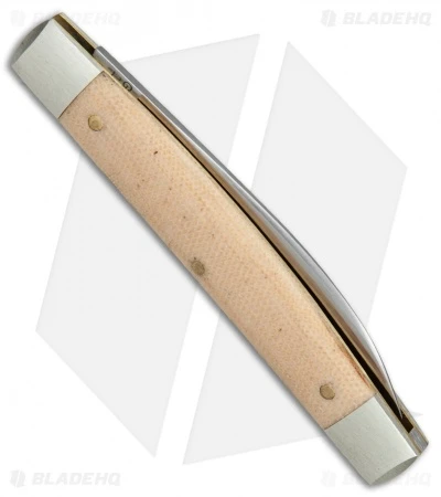 GEC #13 Tidioute Cutlery Whip Pocket Knife 3.6" Muslin Micarta 130117 - Image 2