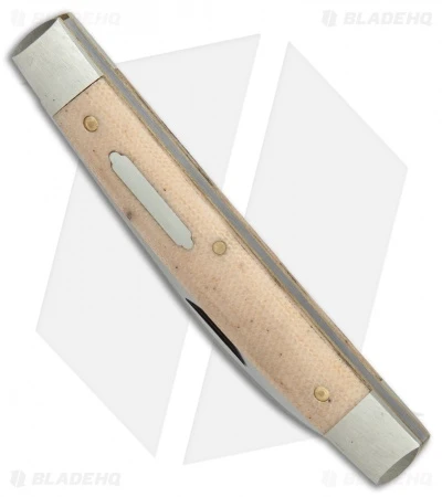 GEC #13 Tidioute Cutlery Whip Pocket Knife 3.6" Muslin Micarta 130117 - Image 3