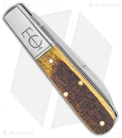 GEC #15 Tidoute Barlow Slip Joint Knife Sawn Osage Wood (2.8" Satin) 152121 - Image 3