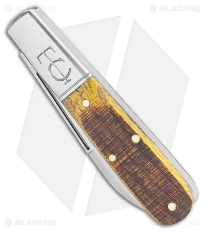 GEC #15 Tidoute Barlow Slip Joint Knife Sawn Osage Wood (2.8" Satin) 152121 - Image 2