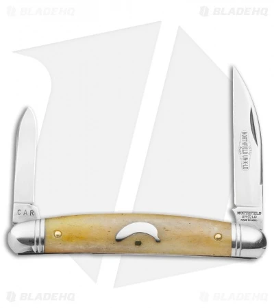 GEC #62 Northfield UN-X-LD Ripe Banana Camel Bone 3.75"