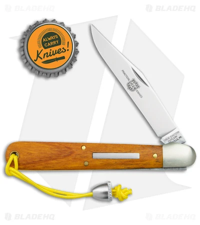 GEC Horse Apple Hogan Pocket Knife 3.5" Texas Osage Orange Wood - Image 4