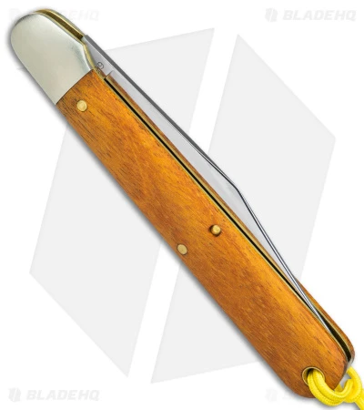 GEC Horse Apple Hogan Pocket Knife 3.5" Texas Osage Orange Wood - Image 3