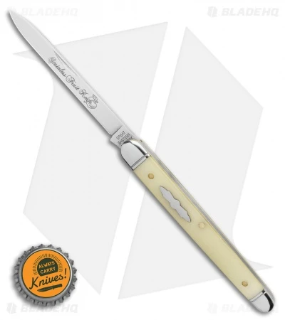 GEC Stainless Fruit Knife Glow In The Dark Lemon Brite Acrylic (3" Mirror) - Image 5