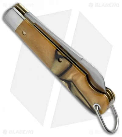 GEC #15 Tidioute Beer Scout Knife Club 3.5" Yellow Acrylic 153216CL - Image 3