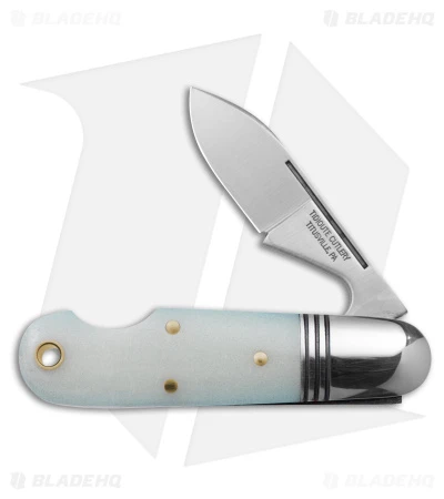 GEC Tidioute Cutlery #25 Beerlow Pocket Knife Barglow Acrylic (2.1" Satin)