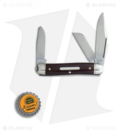 GEC #66 Northfield UN-X-LD Calf Roper Pocket Knife 3.3" Gabon Ebony 661317 - Image 4