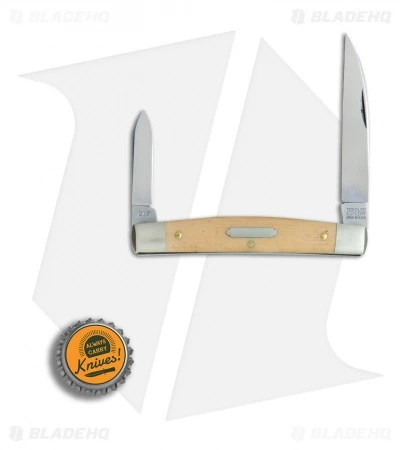 GEC #13 Tidioute Cutlery Clerk Pocket Knife 3.6" Muslin Micarta 130217 - Image 4