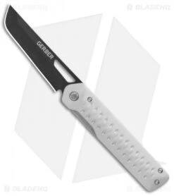 Gerber Ayako Frame Lock Knife Gray Aluminum (3.5" Black) 30-001689
