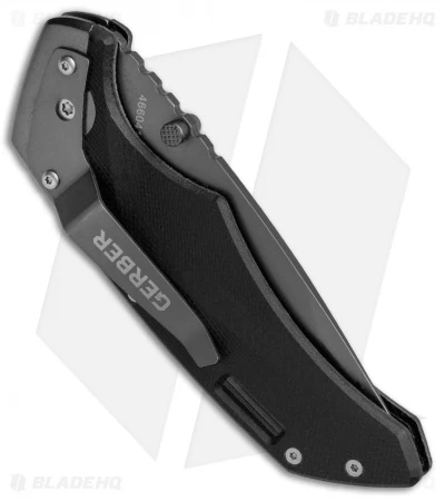 Gerber Contrast AO Spring Assisted Opening Knife (2.88" Gray Serr) - Image 3