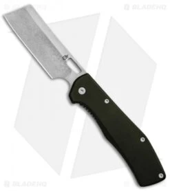 Gerber FlatIron Cleaver Frame Lock Knife Dark Gray Aluminum (3.5" Stonewash)