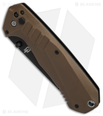 Gerber Haul A/O Spring Assisted Knife Brown GFN (3.1" Black) - Image 2