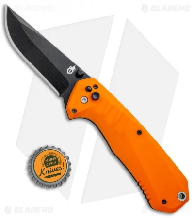 Gerber Haul A/O Spring Assisted Knife Orange GFN (3.1" Black) 30-001398 - Image 4