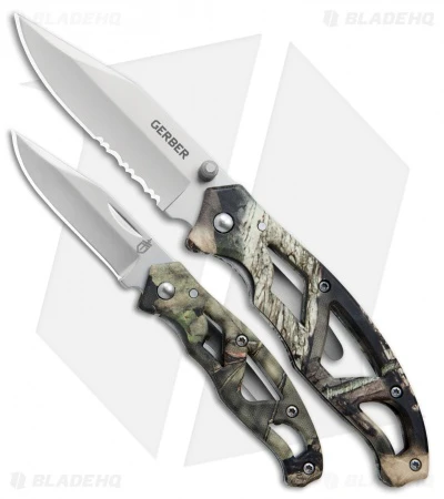 Gerber Paraframe & Mini Paraframe Folding Knife Combo Pack (Set Of 2) 31-003207