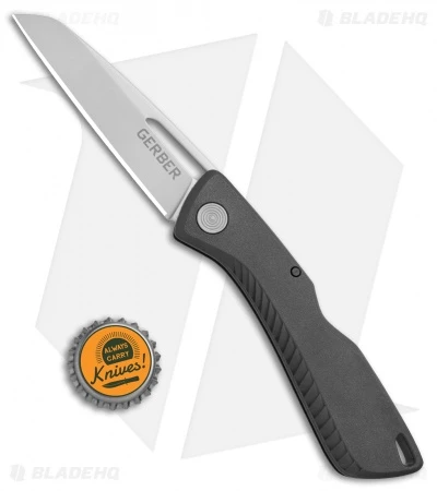Gerber Shark Belly Lock Back Knife Gray GFN (3.2" Satin) 31-003214 - Image 4