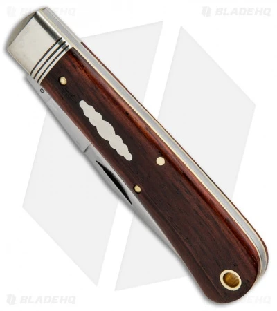 GEC #43 Northfield Trapper Pocket Knife 4.1" Cocobolo 431118 - Image 2